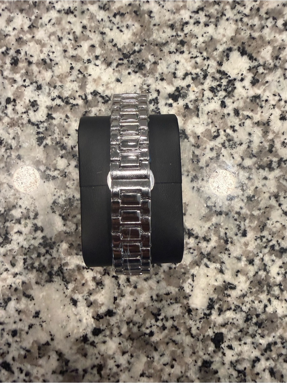 Patek Men's Silver Watch with Mint Green Dial - Picture 5 of 5